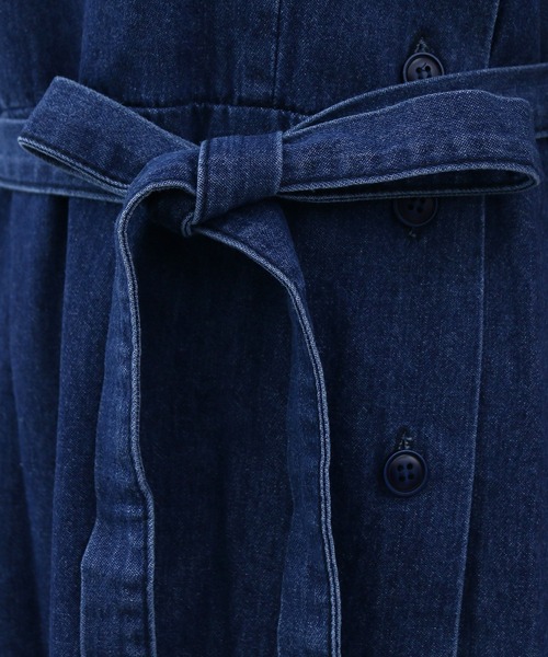 Roomy's（ルーミーズ）の「デニムジャンスカ（ワンピース・レディース・ネイビー・FREE）」の10枚目の写真