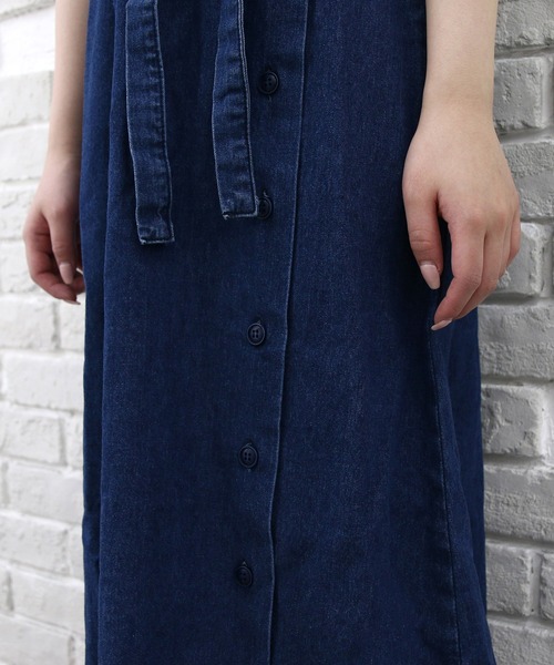 Roomy's（ルーミーズ）の「デニムジャンスカ（ワンピース・レディース・ネイビー・FREE）」の11枚目の写真