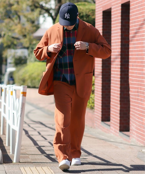 JOINT WORKS（ジョイントワークス）の「ダブルクロスワイドパンツ（その他パンツ・メンズ・ネイビー/グリーン系その他/ブラウン系その他/サックスブルー・SMALL/MEDIUM/LARGE）」の7枚目の写真