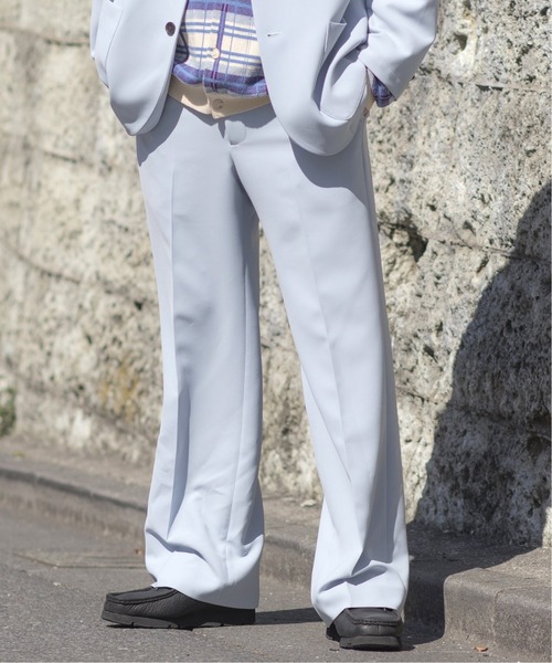 JOINT WORKS（ジョイントワークス）の「ダブルクロスワイドパンツ（その他パンツ・メンズ・ネイビー/グリーン系その他/ブラウン系その他/サックスブルー・SMALL/MEDIUM/LARGE）」の8枚目の写真