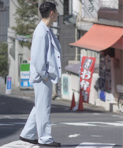 JOINT WORKS（ジョイントワークス）の「ダブルクロスワイドパンツ（その他パンツ・メンズ・ネイビー/グリーン系その他/ブラウン系その他/サックスブルー・SMALL/MEDIUM/LARGE）」の14枚目の写真