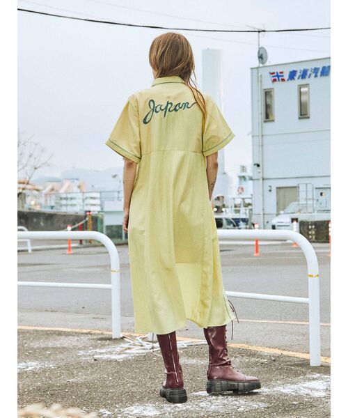 jouetie（ジュエティ）の「レイヤードシアーワンピース（ワンピース・レディース・ブラック/イエロー/パープル/その他1・MEDIUM）」の7枚目の写真