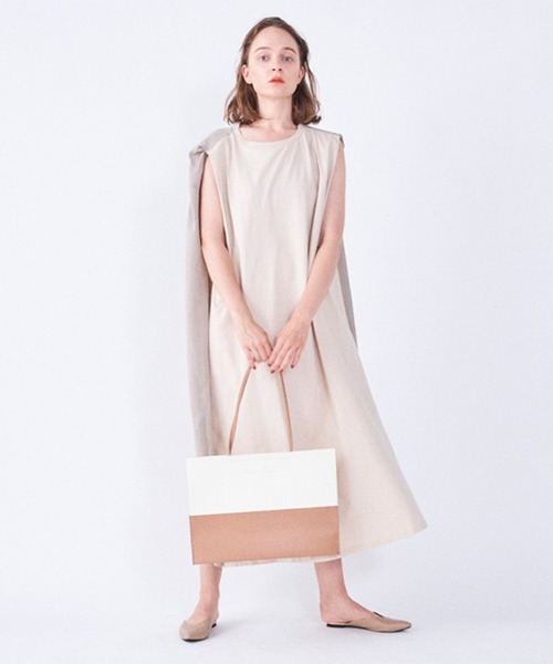 Laugoa(ラウゴア)の「【LAUGOA / ラウゴア】ASSEN トートバック(トートバッグ・レディース・ブラック/ベージュ/グレー/シルバー・FREE)」の12枚目の写真