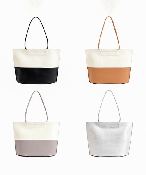 Laugoa(ラウゴア)の「【LAUGOA / ラウゴア】ASSEN トートバック(トートバッグ・レディース・ブラック/ベージュ/グレー/シルバー・FREE)」の7枚目の写真