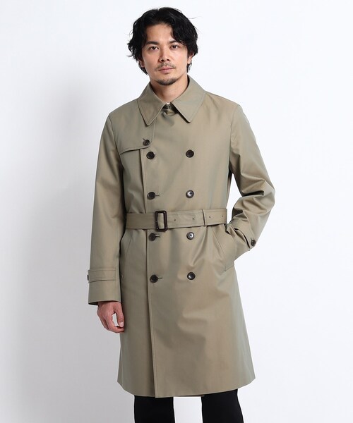 TAKEO KIKUCHI(タケオキクチ)の「◆撥水トレンチコート(トレンチコート・メンズ・カーキ/ネイビー・02/03/04)」の6枚目の写真