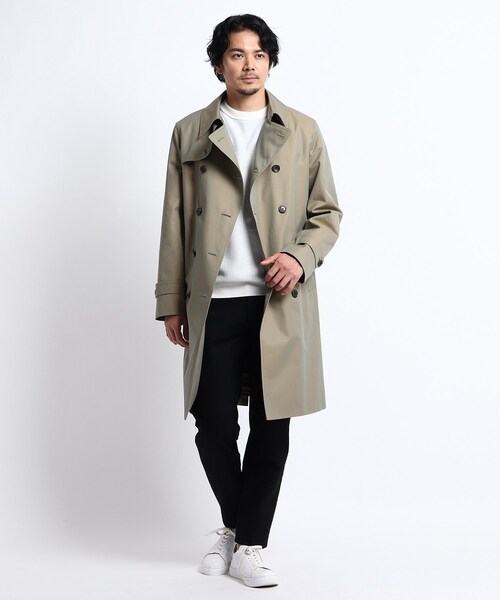 TAKEO KIKUCHI(タケオキクチ)の「◆撥水トレンチコート(トレンチコート・メンズ・カーキ/ネイビー・02/03/04)」の11枚目の写真
