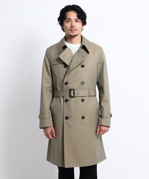 TAKEO KIKUCHI(タケオキクチ)の「◆撥水トレンチコート(トレンチコート・メンズ・カーキ/ネイビー・02/03/04)」の8枚目の写真