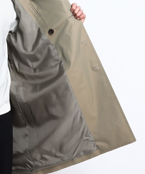 TAKEO KIKUCHI(タケオキクチ)の「◆撥水トレンチコート(トレンチコート・メンズ・カーキ/ネイビー・02/03/04)」の4枚目の写真