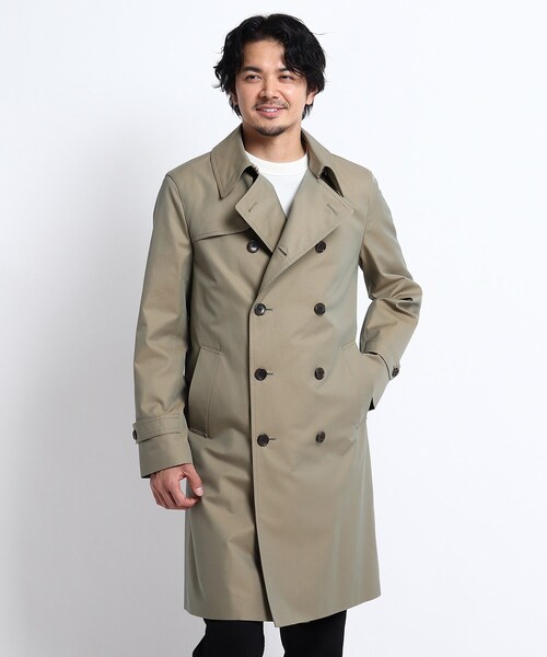 TAKEO KIKUCHI(タケオキクチ)の「◆撥水トレンチコート(トレンチコート・メンズ・カーキ/ネイビー・02/03/04)」の12枚目の写真