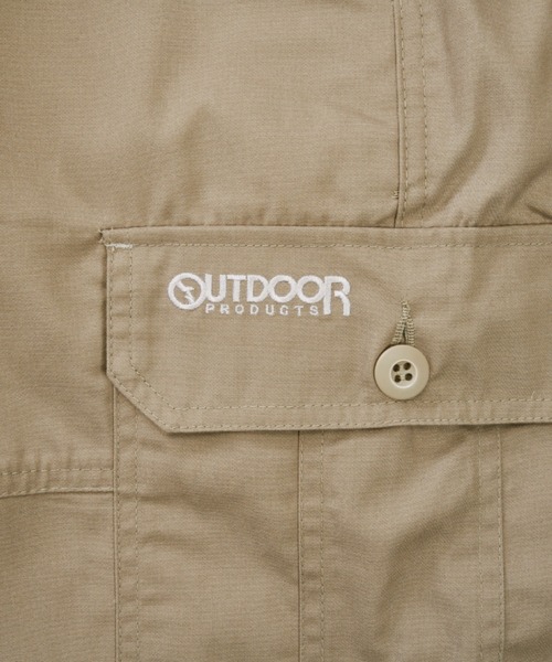 OUTDOOR PRODUCTS（アウトドアプロダクツ）の「＜ＯＵＴＤＯＯＲ/アウトドアプロダクツ＞　　　裏メッシュカーゴパンツ（カーゴパンツ・メンズ・ブラック/ベージュ/カーキ・MEDIUM/X-LARGE/LARGE）」の12枚目の写真