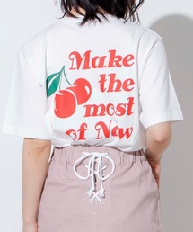 WEGO | WEGO/チェリーバックプリントTシャツ(Tシャツ/カットソー)