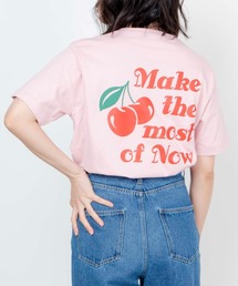 WEGO | WEGO/チェリーバックプリントTシャツ(Tシャツ/カットソー)
