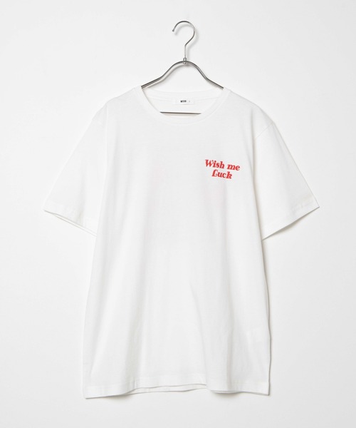 WEGO（ウィゴー）の「WEGO/チェリーバックプリントTシャツ（Tシャツ/カットソー・レディース・ピンク/ホワイト・SMALL/X-LARGE/MEDIUM/LARGE）」の21枚目の写真