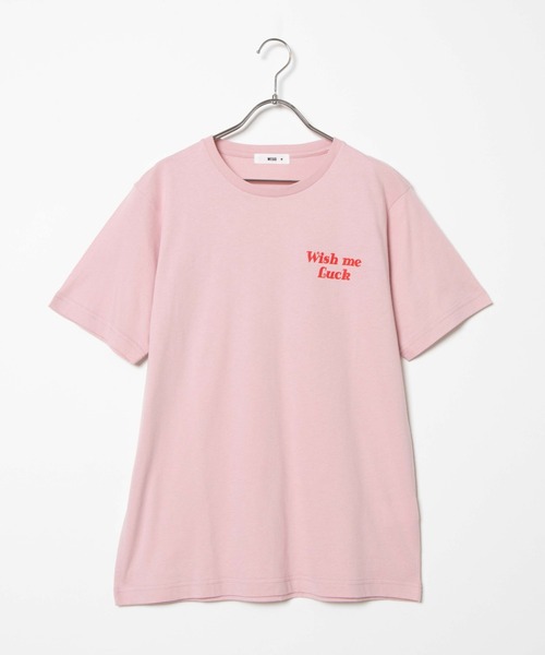 WEGO（ウィゴー）の「WEGO/チェリーバックプリントTシャツ（Tシャツ/カットソー・レディース・ピンク/ホワイト・SMALL/X-LARGE/MEDIUM/LARGE）」の22枚目の写真