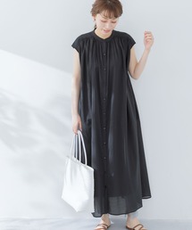 URBAN RESEARCH Sonny Label | フレンチスリーブロングワンピース(ワンピース)