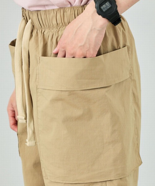 EDWIN（エドウィン）の「カーゴ ショートパンツ（カーゴパンツ・メンズ・ベージュ/カーキ・S/M/L/XL）」の15枚目の写真