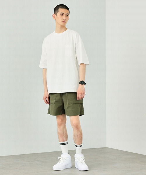 EDWIN（エドウィン）の「カーゴ ショートパンツ（カーゴパンツ・メンズ・ベージュ/カーキ・S/M/L/XL）」の6枚目の写真