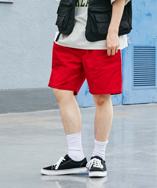 WEGO(ウィゴー)の「WEGO/チノショートパンツ(チノパンツ・メンズ・ホワイト/ブラック/ダークグリーン/ベージュ/レッド/その他1/その他2/その他4/グリーン系その他/イエロー/その他5/その他3/ダークオレンジ/パープル/その他9/グリーン/ターコイズブルー/マルチ/その他10/その他11・SMALL/MEDIUM/LARGE)」の10枚目の写真