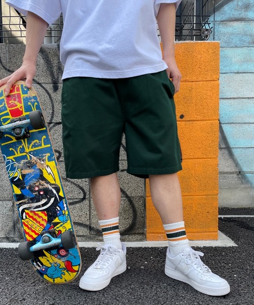 WEGO(ウィゴー)の「WEGO/チノショートパンツ(チノパンツ・メンズ・ホワイト/ブラック/ダークグリーン/ベージュ/レッド/その他1/その他2/その他4/グリーン系その他/イエロー/その他5/その他3/ダークオレンジ/パープル/その他9/グリーン/ターコイズブルー/マルチ/その他10/その他11・SMALL/MEDIUM/LARGE)」の4枚目の写真