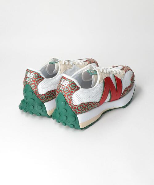 NEW BALANCE(ニューバランス)の「<Casablanca × New Balance>MS327 "AFTER THE RAIN COMES THE RAINBOW"(スニーカー・メンズ・ワインレッド・29cm/23.5cm/24cm/28cm/24.5cm/25cm/28.5cm/27cm/26cm/23cm/27.5cm/26.5cm)」の7枚目の写真