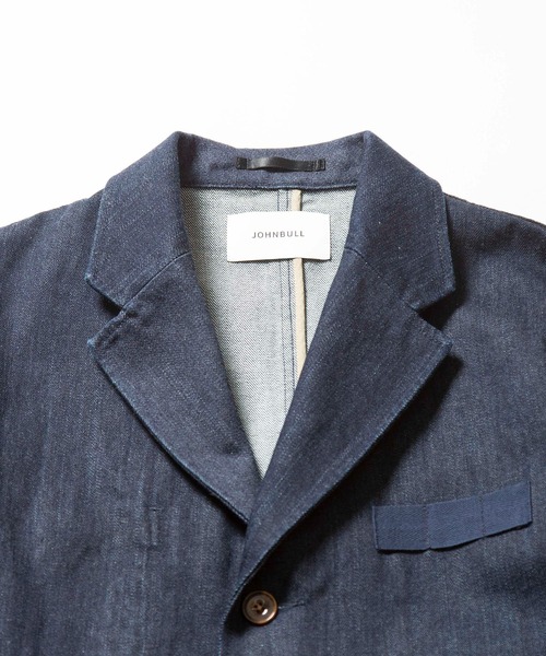 Johnbull（ジョンブル）の「インディゴラペルドジャケット(ID211)（テーラードジャケット・メンズ・ワンウォッシュ・SMALL/MEDIUM/LARGE）」の14枚目の写真