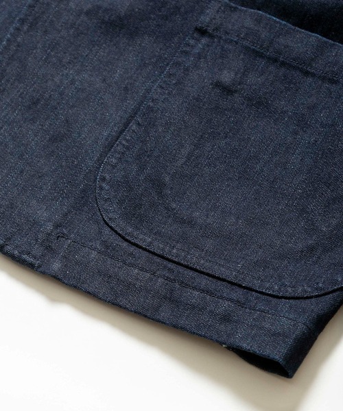 Johnbull（ジョンブル）の「インディゴラペルドジャケット(ID211)（テーラードジャケット・メンズ・ワンウォッシュ・SMALL/MEDIUM/LARGE）」の9枚目の写真