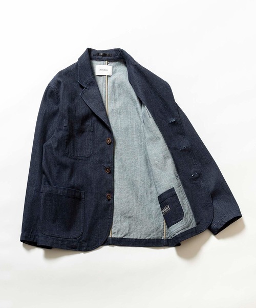 Johnbull（ジョンブル）の「インディゴラペルドジャケット(ID211)（テーラードジャケット・メンズ・ワンウォッシュ・SMALL/MEDIUM/LARGE）」の11枚目の写真