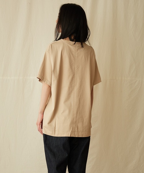 IKKUNA（イクナ）の「print T-shirt ii（Tシャツ/カットソー・レディース・ホワイト/ブラウン系その他2/ブラウン系その他・1）」の8枚目の写真