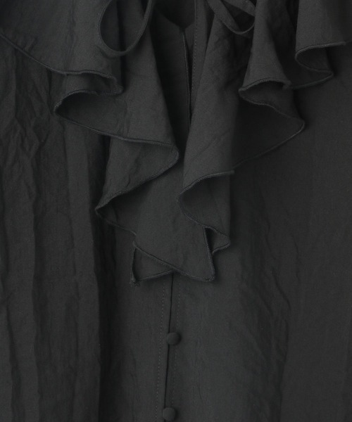 Heather（ヘザー）の「3WAYラッフルカラーブラウス　955904（シャツ/ブラウス・レディース・ホワイト/ブラック/ブルー・FREE）」の8枚目の写真