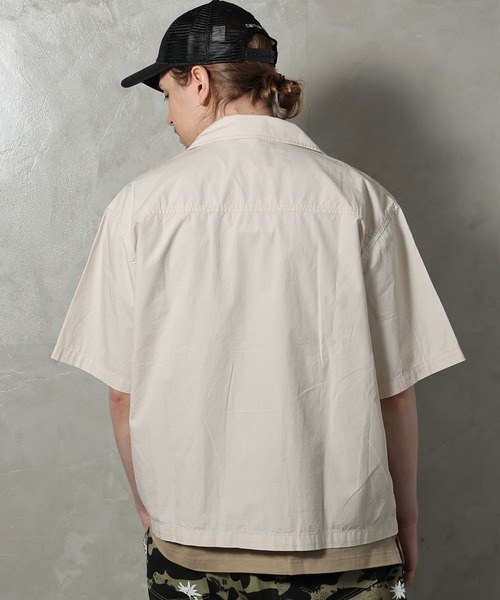 JACKROSE(ジャックローズ)の「JE-タイプライターファティーグシャツ(シャツ/ブラウス・メンズ・ホワイト/ブラック/カーキ・M/L)」の10枚目の写真