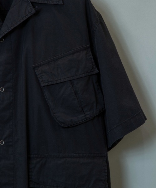 JACKROSE(ジャックローズ)の「JE-タイプライターファティーグシャツ(シャツ/ブラウス・メンズ・ホワイト/ブラック/カーキ・M/L)」の18枚目の写真