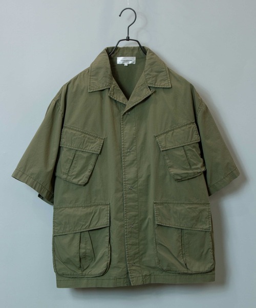 JACKROSE(ジャックローズ)の「JE-タイプライターファティーグシャツ(シャツ/ブラウス・メンズ・ホワイト/ブラック/カーキ・M/L)」の12枚目の写真