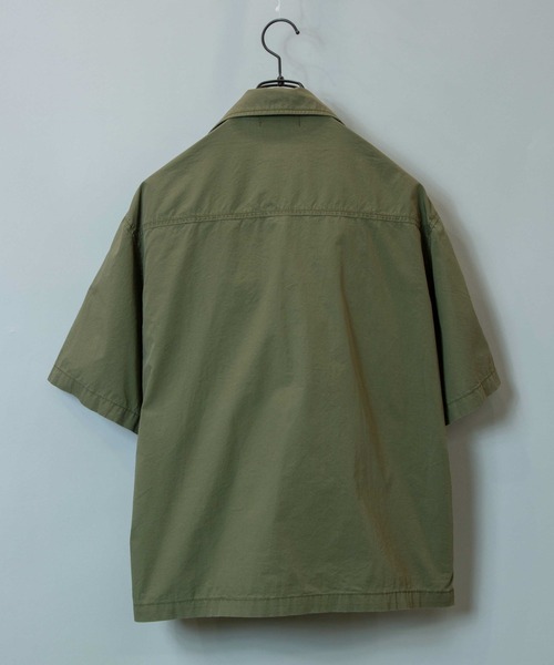 JACKROSE(ジャックローズ)の「JE-タイプライターファティーグシャツ(シャツ/ブラウス・メンズ・ホワイト/ブラック/カーキ・M/L)」の8枚目の写真