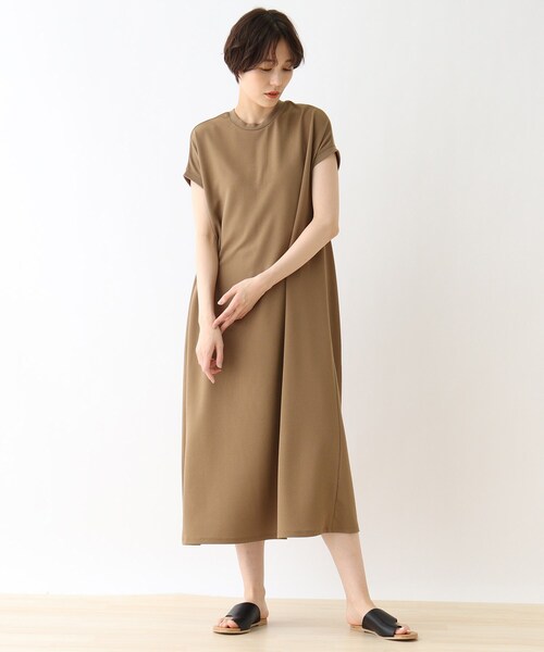 DRESKIP(ドレスキップ)の「◆バックヘンリ-ロングワンピース(ワンピース・レディース・カーキ/アイボリー/グレー系その他・02/03/04)」の14枚目の写真