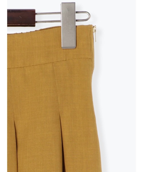 Te chichi（テチチ）の「麻調タックフレアスカート（スカート・レディース・イエロー/カーキ/ネイビー・SMALL/MEDIUM）」の13枚目の写真