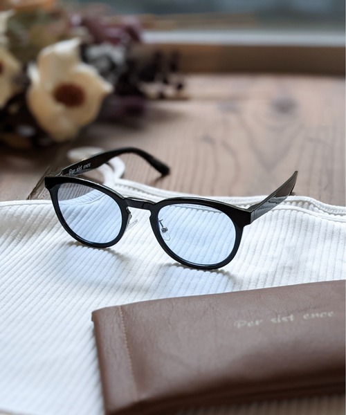 Per sist ence(パーシエンス)の「Per sist ence/パーシエンス グロスウェリントンサングラス (ケース・眼鏡クリーナー付)(サングラス・レディース・A/B/C/D/E/F/G・FREE)」の2枚目の写真