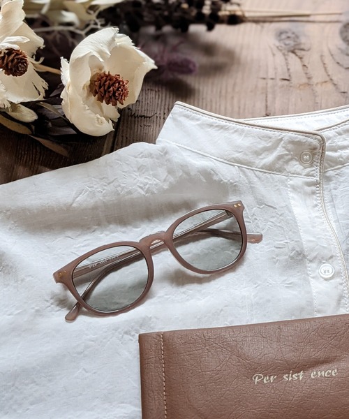 Per sist ence(パーシエンス)の「Per sist ence/パーシエンス グロスウェリントンサングラス (ケース・眼鏡クリーナー付)(サングラス・レディース・A/B/C/D/E/F/G・FREE)」の4枚目の写真