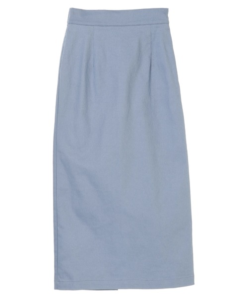 DURAS(デュラス)の「バックスリットタイトスカート(スカート・レディース・ベージュ/ブルー/アイボリー・FREE)」の7枚目の写真