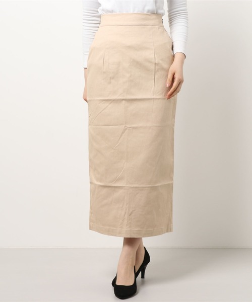 DURAS(デュラス)の「バックスリットタイトスカート(スカート・レディース・ベージュ/ブルー/アイボリー・FREE)」の14枚目の写真