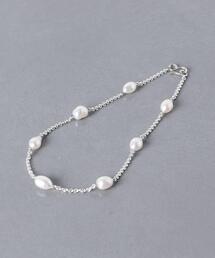 PLOW（プラウ） ＞7バロックパールチェーン ネックレすら PLOW（プラウ）の「＜PLOW＞7バロックパール チェーン ネックレス