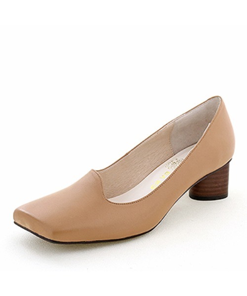 cava cava(サヴァサヴァ)の「オブリークスクエアトゥパンプス -1320401(パンプス・レディース・ブラック/ブラウン/ベージュ・24.5cm/23.5cm/23.0cm/22.5cm/24.0cm)」の14枚目の写真