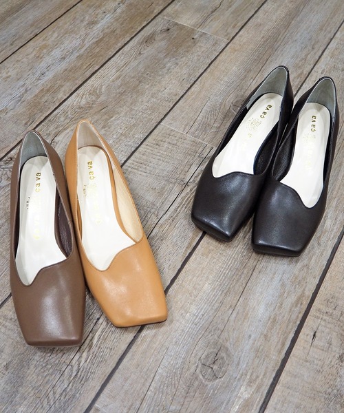 cava cava(サヴァサヴァ)の「オブリークスクエアトゥパンプス -1320401(パンプス・レディース・ブラック/ブラウン/ベージュ・24.5cm/23.5cm/23.0cm/22.5cm/24.0cm)」の15枚目の写真