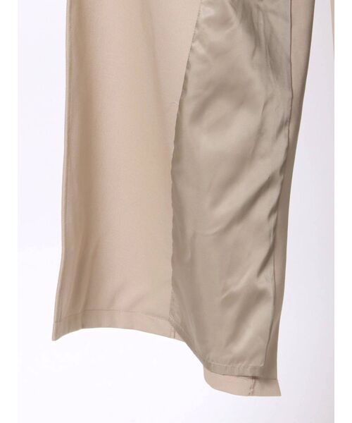 GYDA（ジェイダ）の「【WEB限定】ディープスリットケープトレンチコート（トレンチコート・レディース・ベージュ/ブラウン・FREE）」の20枚目の写真