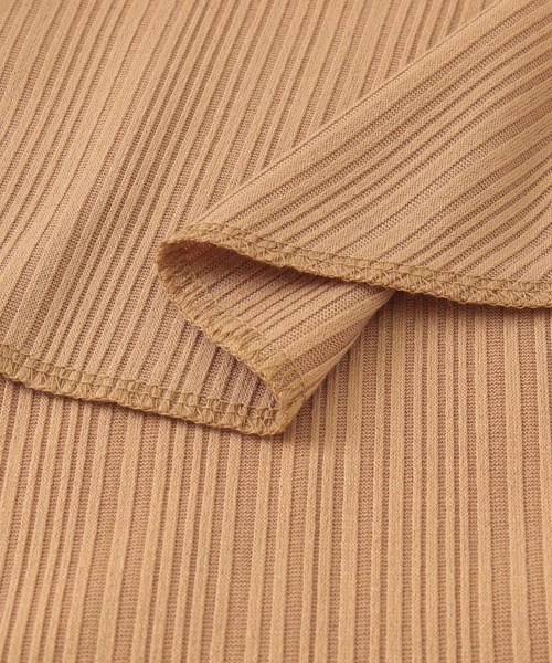 KBF（ケイビーエフ）の「アシメネックタンクトップ（タンクトップ・レディース・オレンジ系その他/アイボリー/チャコールグレー・ONE）」の18枚目の写真