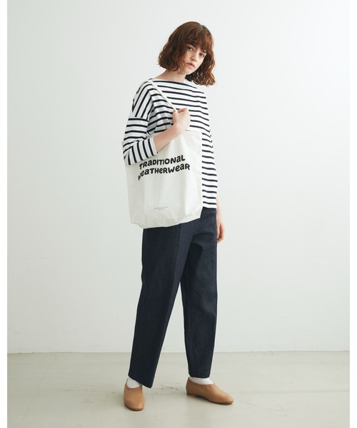 国内買付【Traditional Weatherwear】 WAVE LOGO TOTE Sold Out】トラディショナルウェザーウェア｜Traditional