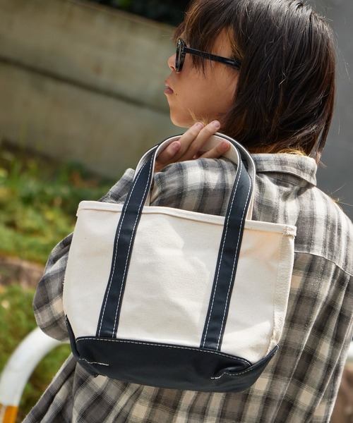 ユーラシア大陸　放浪途上 L.L.Bean/エル・エル・ビーン Boat and Tote S 112635 トートバック