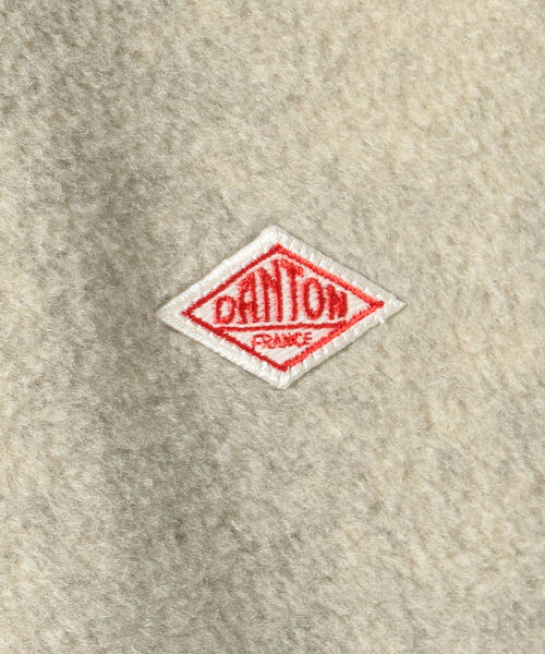 DANTON(ダントン)の「【DANTON/ダントン】フリースカーディガン FLEECE COLLARLESS JACKET #JD-8939(ブルゾン・メンズ・ブラック/キナリ/ベージュ・44/40/38/42)」の7枚目の写真
