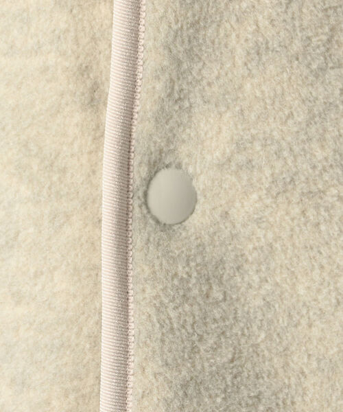 DANTON(ダントン)の「【DANTON/ダントン】フリースカーディガン FLEECE COLLARLESS JACKET #JD-8939(ブルゾン・メンズ・ブラック/キナリ/ベージュ・44/40/38/42)」の12枚目の写真