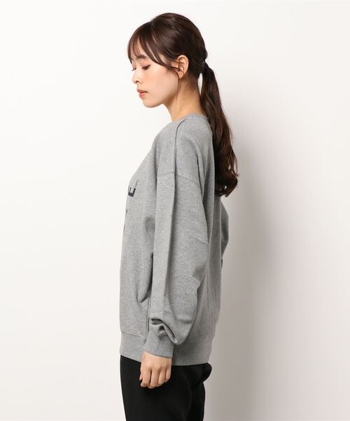 SEE BY CHLOE(シーバイクロエ)の「ロゴジャンパー オーガニックコットンフリース(スウェット・レディース・グレー・S/M)」の3枚目の写真