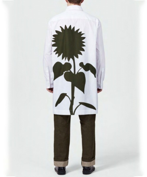 CRAIG GREEN（クレイググリーン）の「【CRAIG GREEN】 LONG FLOWER SHIRT（シャツ/ブラウス・メンズ・ネイビー/オリーブ・MEDIUM）」の7枚目の写真